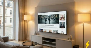 abonnement IPTV 12 mois avec chaînes françaises et européennes sur Smart TV 