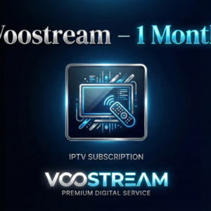 Voostream – 1 Month IPTV Subscription