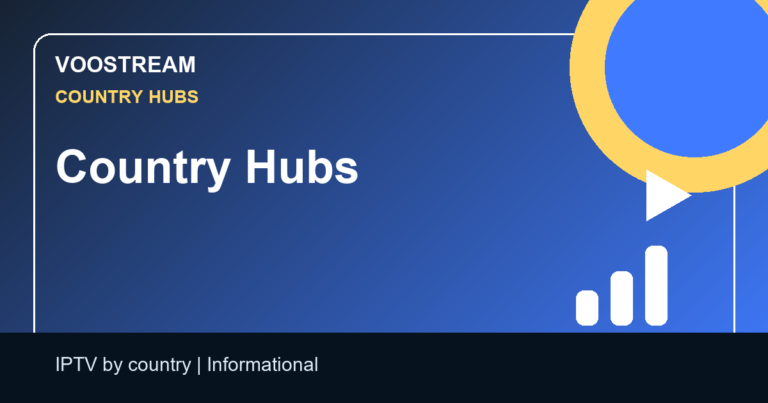 Country Hubs - Voostream IPTV guide