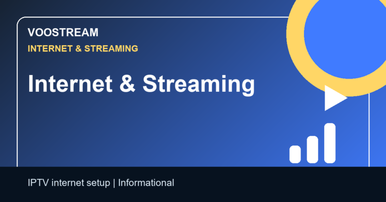 Internet & Streaming - Voostream IPTV guide